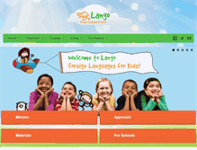 Tablet Screenshot of langokidsnyc.com